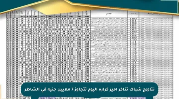 نتائج شباك تذاكر أمير كرارة اليوم تتجاوز 7 ملايين جنيه في الشاطر